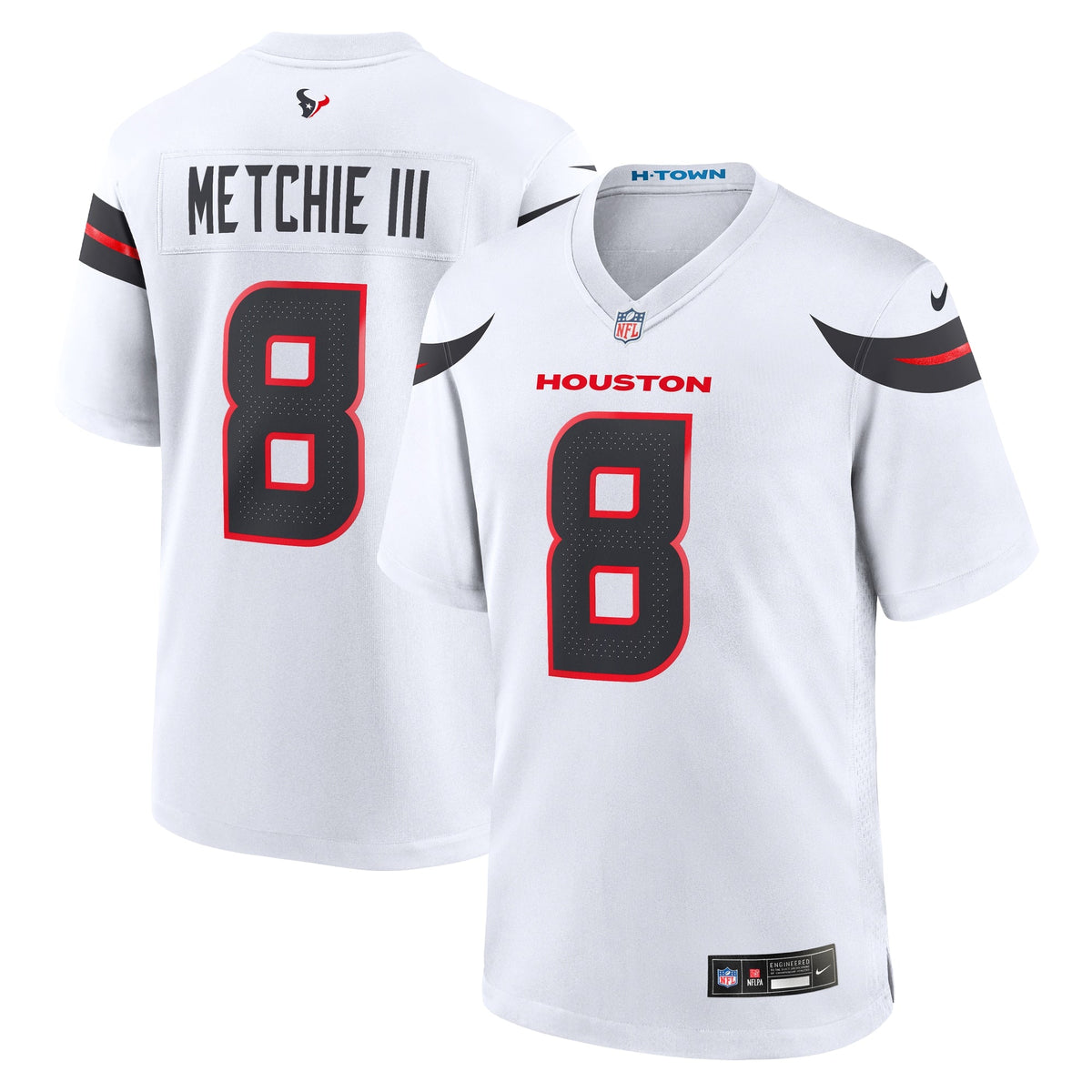 John Metchie III Houston Texans Nike Game Jersey -  White