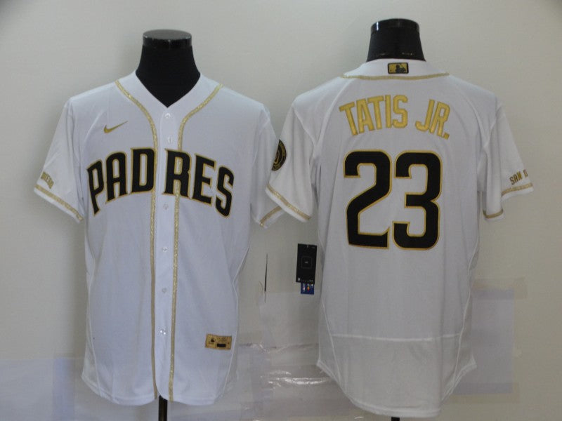 Men's San Diego Padres Fernando Tatis Jr. #23 Player White Stitched Jersey1