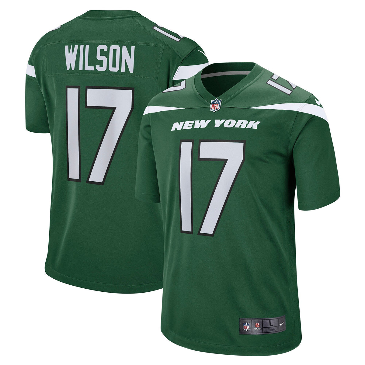 Garrett Wilson New York Jets Nike   Game Jersey - Green
