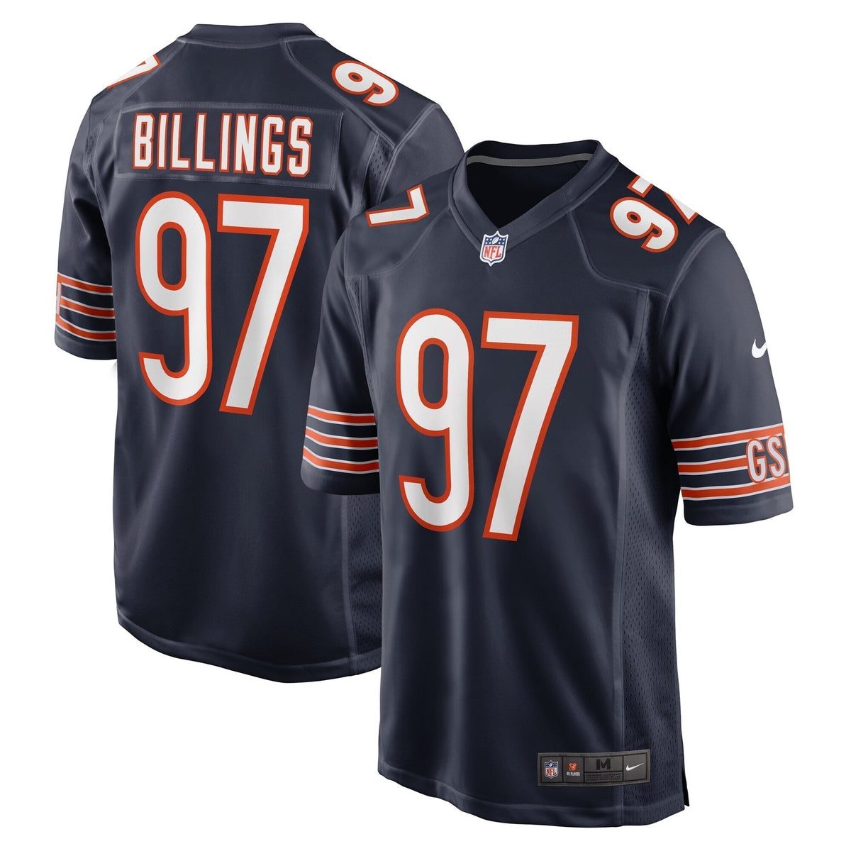 Andrew Billings Chicago Bears Nike Game Jersey - Navy
