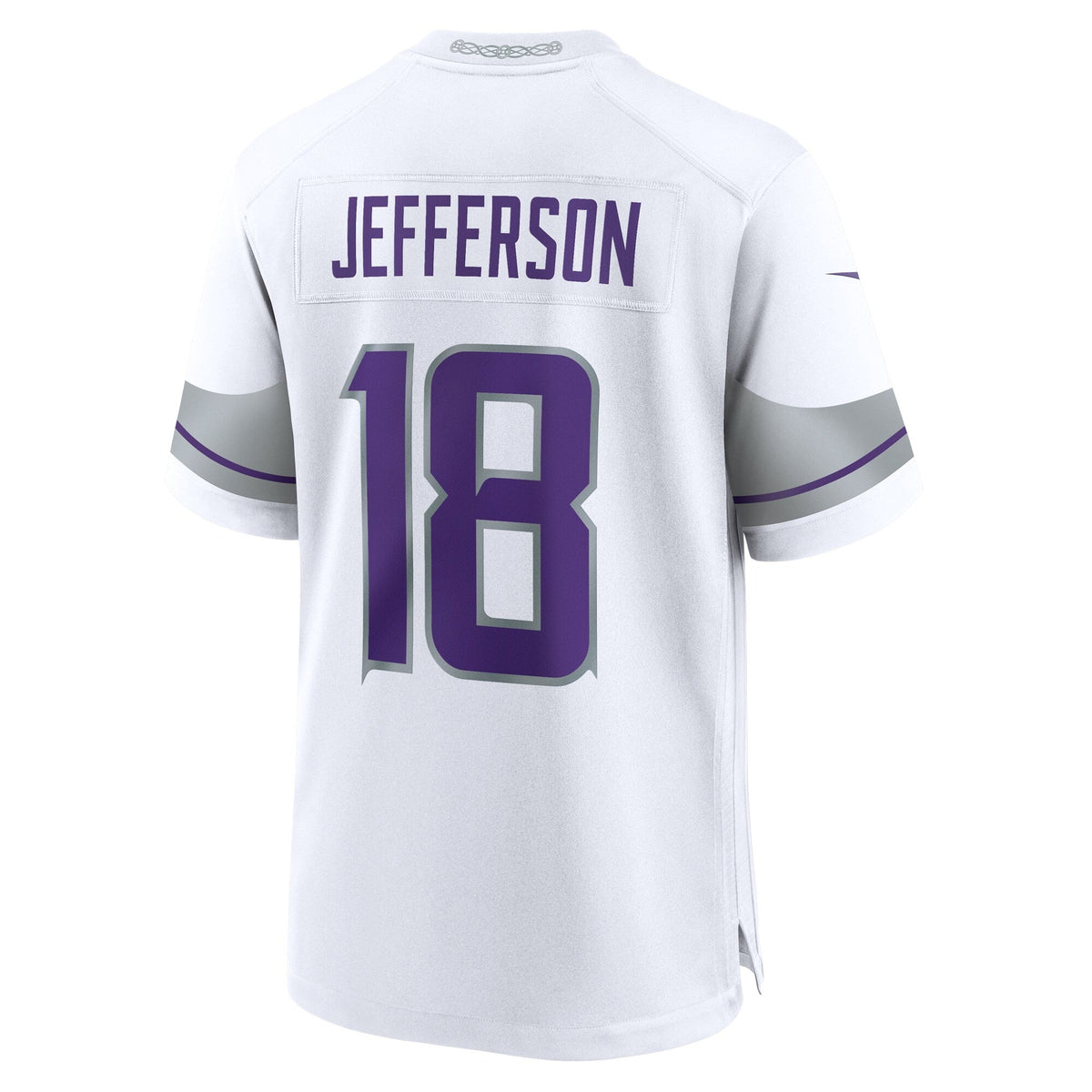 Justin Jefferson Minnesota Vikings Nike Alternate Game   Jersey - White