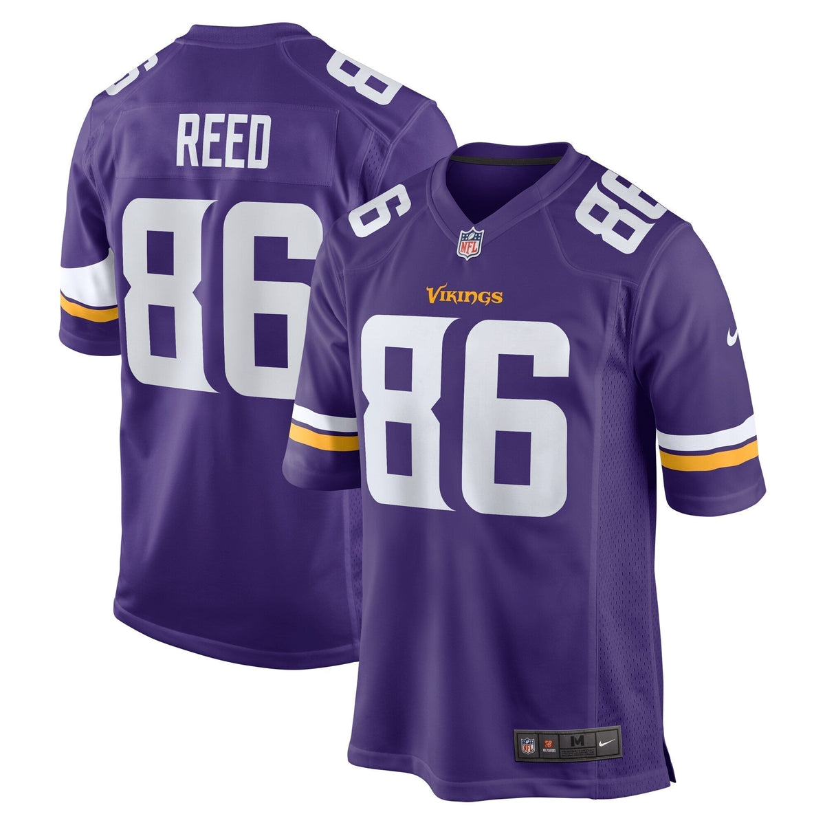 Jake Reed Minnesota Vikings Nike Retired   Game Jersey - Purple