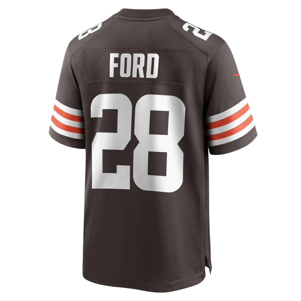 Mike Ford Cleveland Browns Nike Team Game Jersey -  Brown