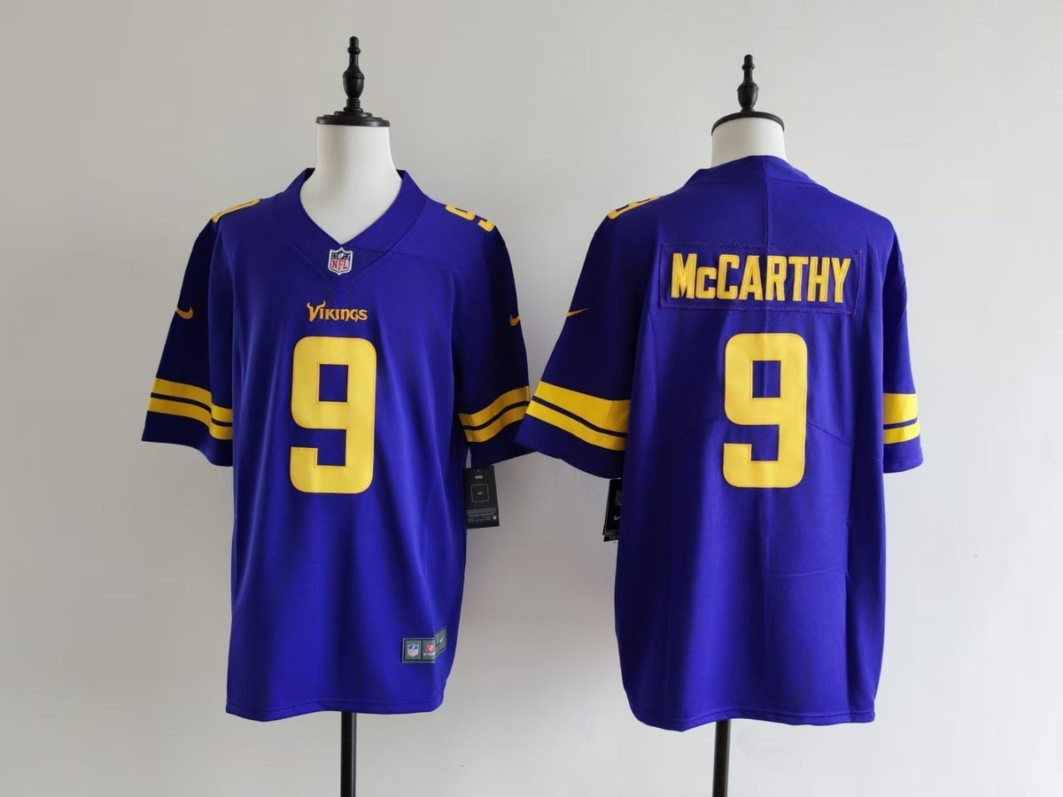 Men's Minnesota Vikings J.J. McCarthy Nike Jersey -  Purple