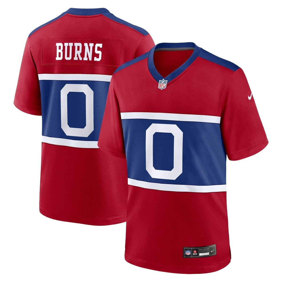Brian Burns New York Giants Nike Alternate   Game Jersey - Century Red