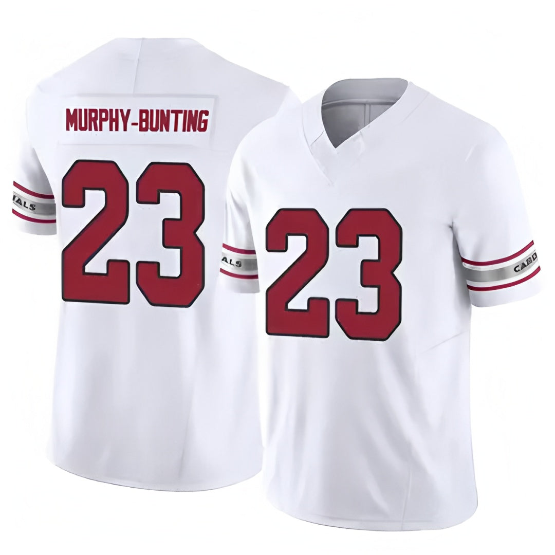 A.Cardinals #23 Sean Murphy-Bunting Player White Game Home Football Jerseys