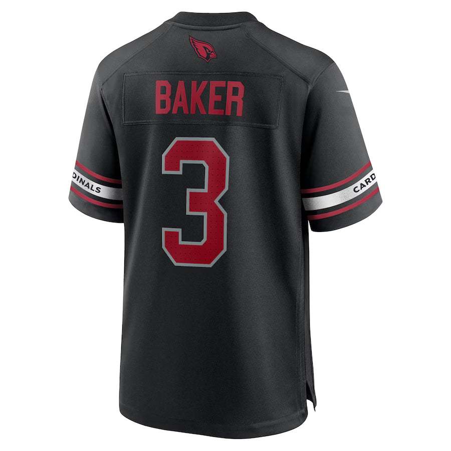 A.Cardinals #3 Budda Baker Player Black Game Football Jerseys