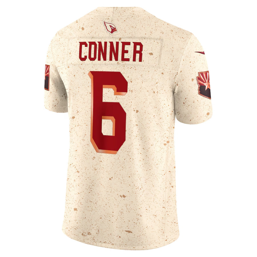 A.Cardinals #6 James Conner Player Rivalries Collection Vapor Limited Football Jerseys