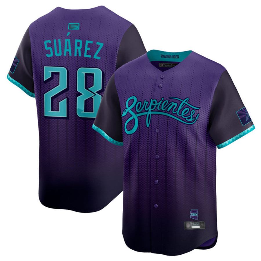 A.Diamondbacks #28 Eugenio Suarez Player City Connect Limited Baseball Jerseys