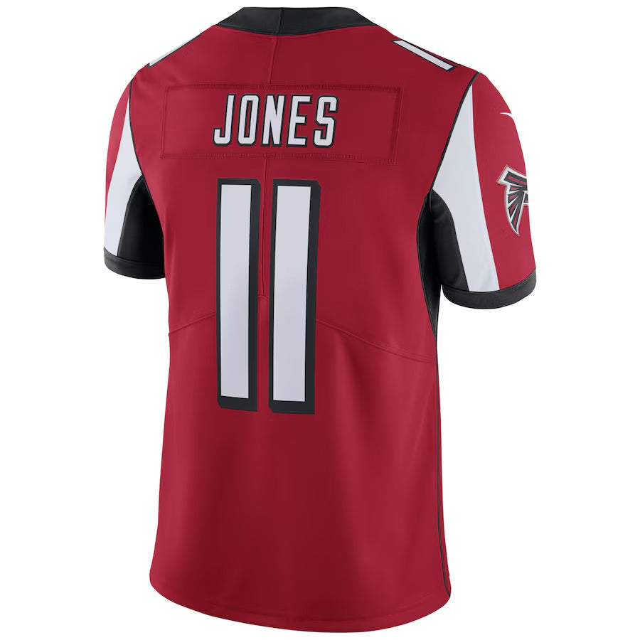 A.Falcons #11 Julio Jones Player Red Vapor Untouchable Limited Football Jerseys