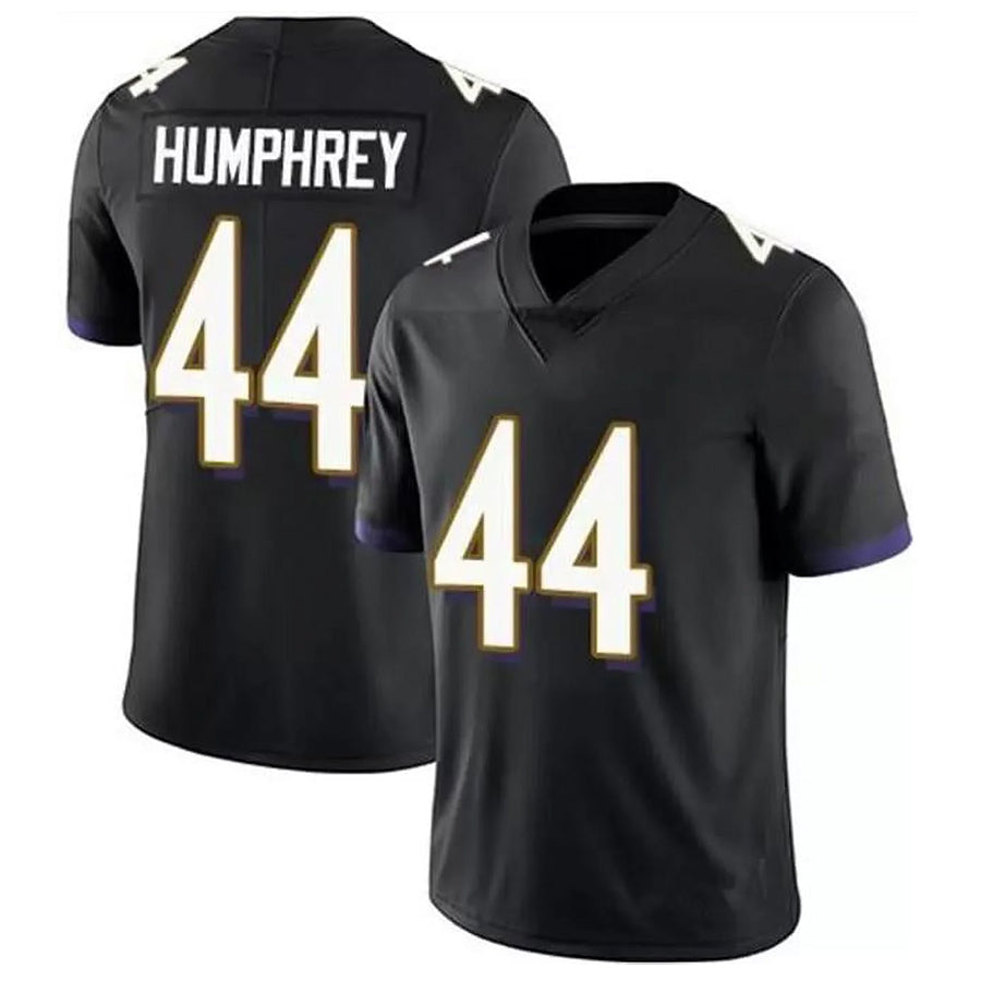 B.Ravens #44 Marlon Humphrey Player Black Vapor F.U.S.E. Limited Football Jerseys