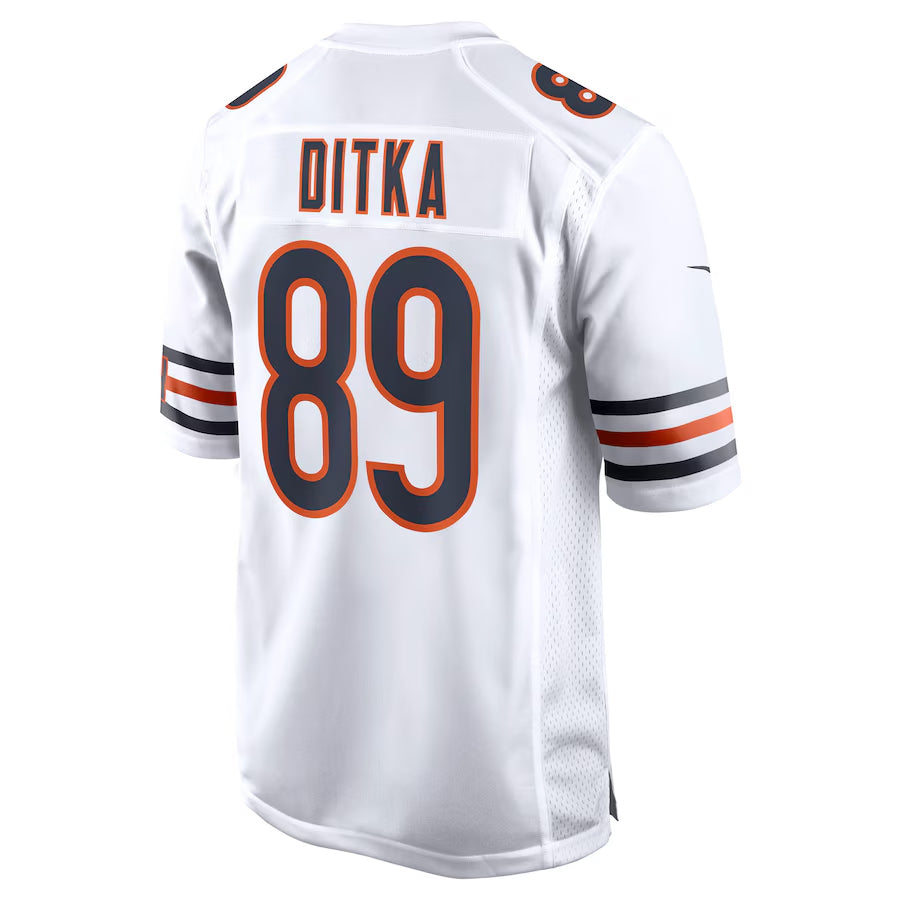 C.Bears #89 Mike Ditka Player White Home Game Football Jerseys