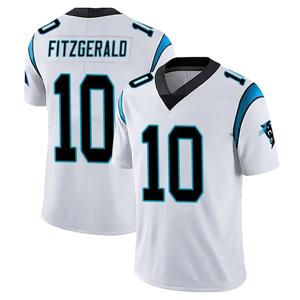 C.Panthers #10 Ryan Fitzgerald Player White Vapor Limited Football Jerseys