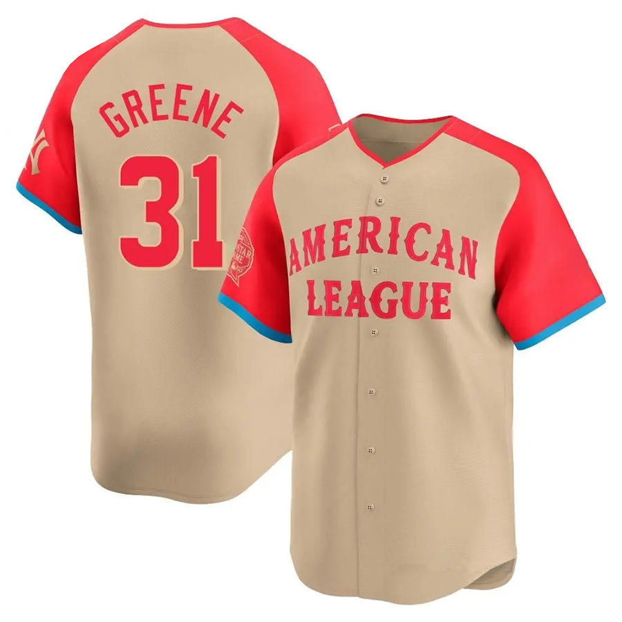 D.Tigers #31 Riley Greene Player American League Cream All-Star Limited Game Baseball Jerseys