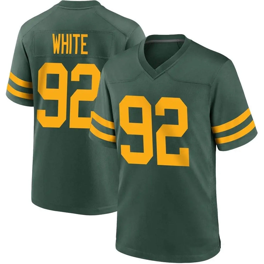 GB.Packers #92 Reggie White Player Limited Green Alternate Vapor Football Jerseys