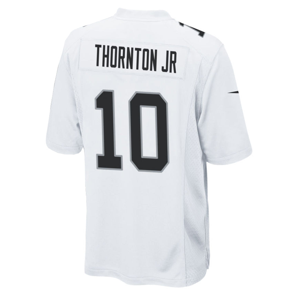 LV.Raiders #10 Dont'e Thornton Jr. Player White Home Game Football Jerseys
