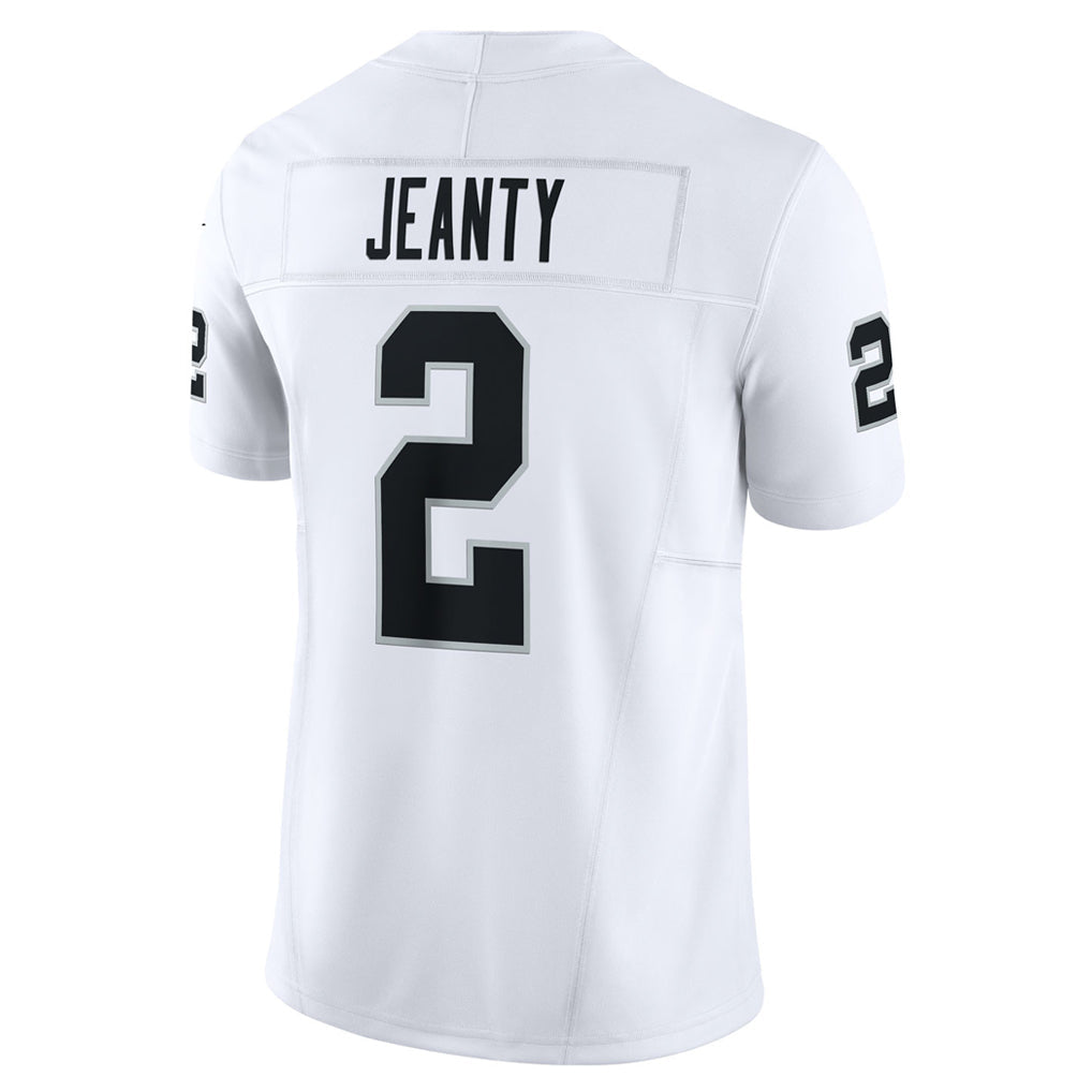 LV.Raiders #2 Ashton Jeanty Player Whtie Vapor F.U.S.E. Limited Football Jerseys