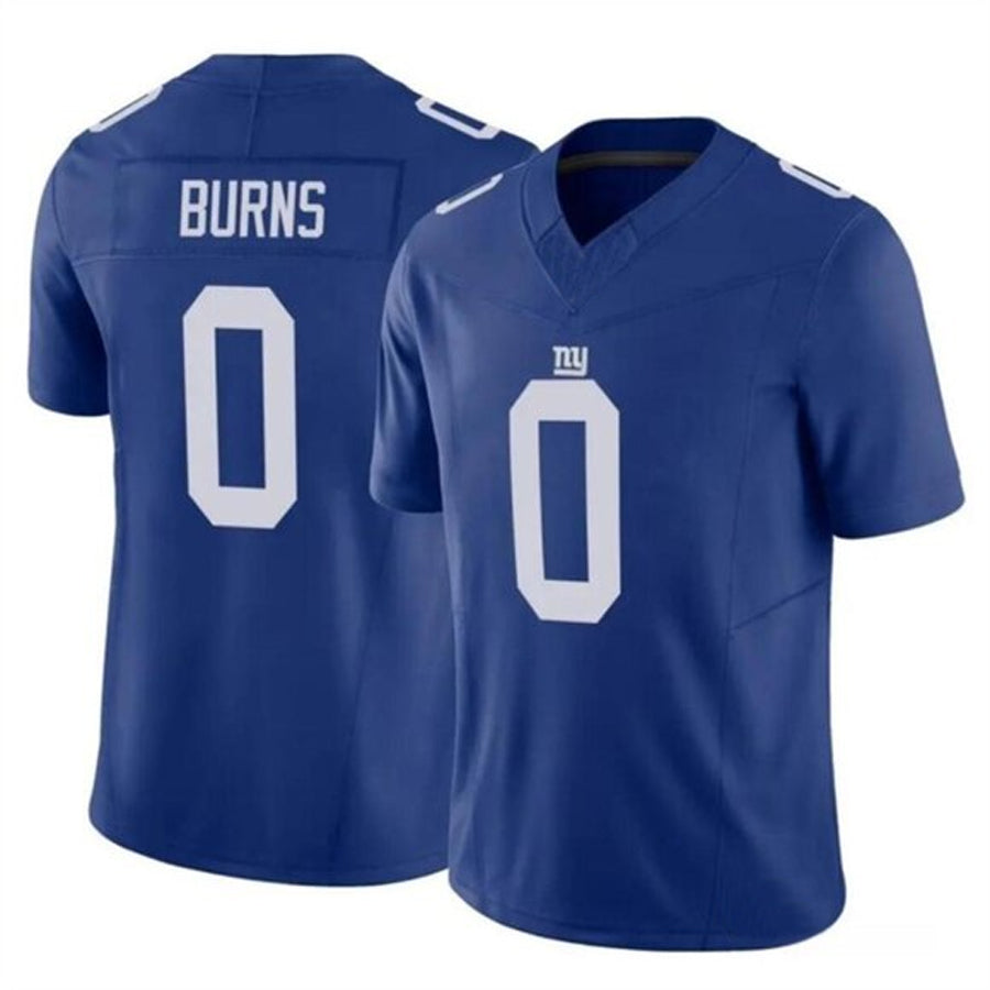 NY.Giants #0 Brian Burns Player Blue F.U.S.E. Limited Football Jerseys