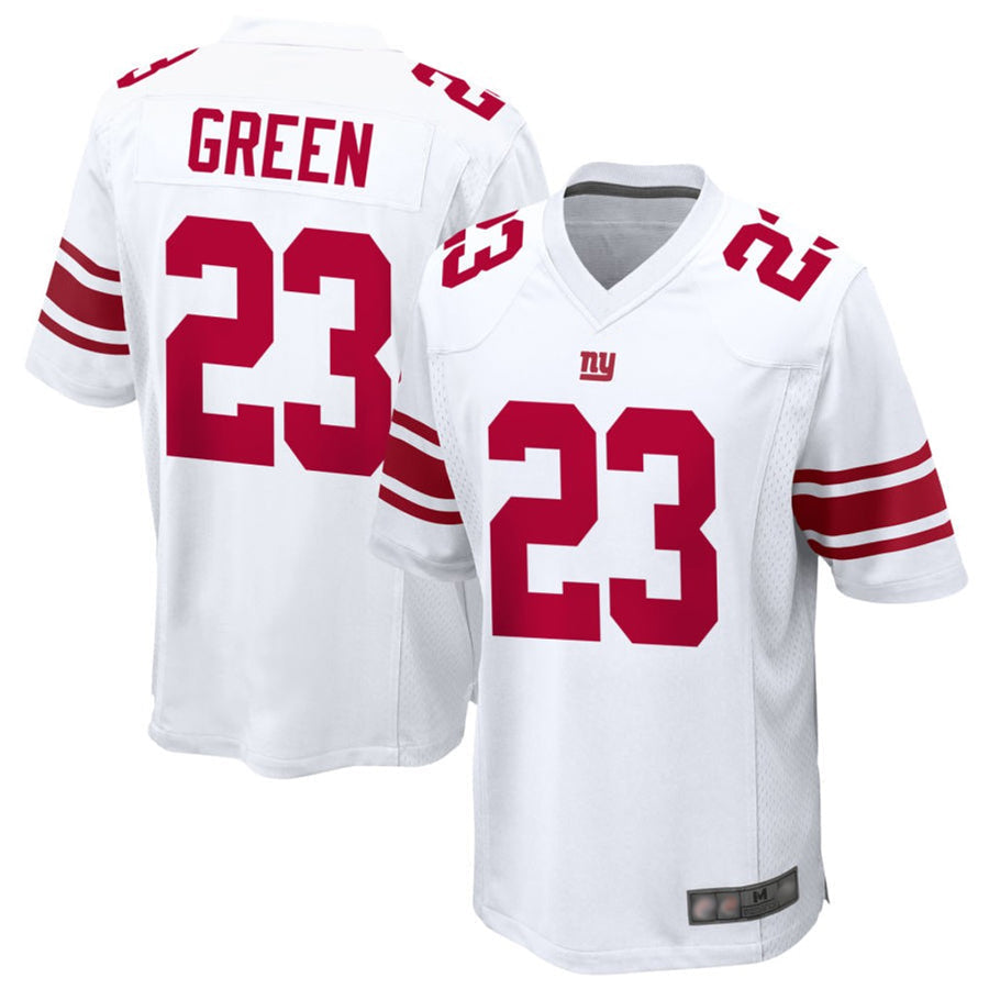 NY.Giants #23 Art Green Player White Game Football Jerseys