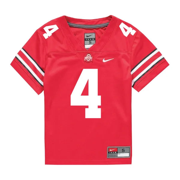 Jeremiah Smith Ohio State Buckeyes Jersey – Red