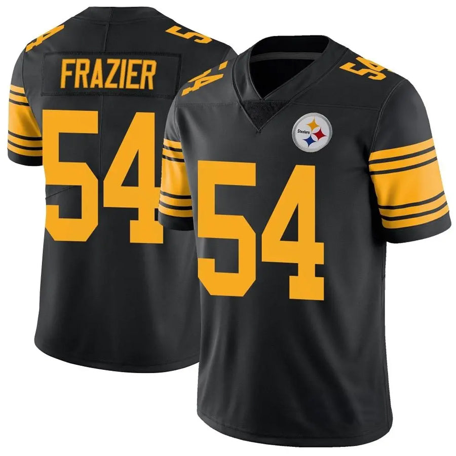P.Steelers #54 Zach Frazier Player Black Alternate Vapor F.U.S.E. Limited Football Jerseys