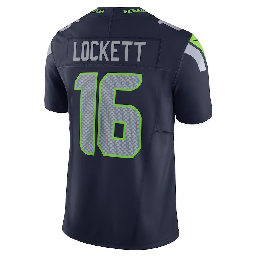 S.Seahawks #16 Tyler Lockett Player Navy Vapor F.U.S.E. Limited Football Jerseys