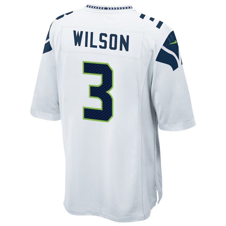 S.Seahawks #3 Nick Emmanwori Player White Home Game Football Jerseys