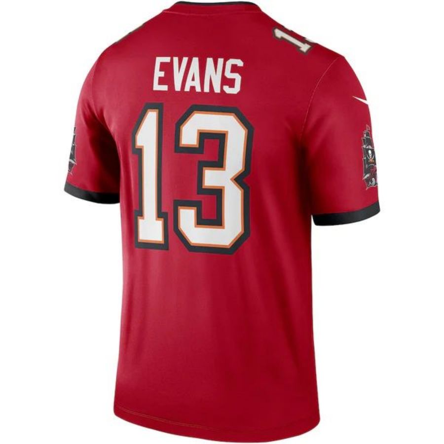#13 Mike Evans Player TB.Buccaneers Red Legend Game Football Jerseys