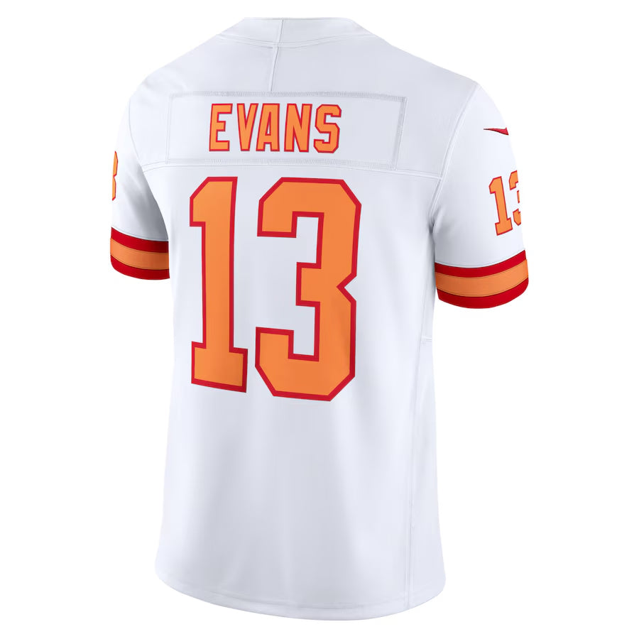 TB.Buccaneers #13 Mike Evans Player White Vapor F.U.S.E. Limited Football Jerseys