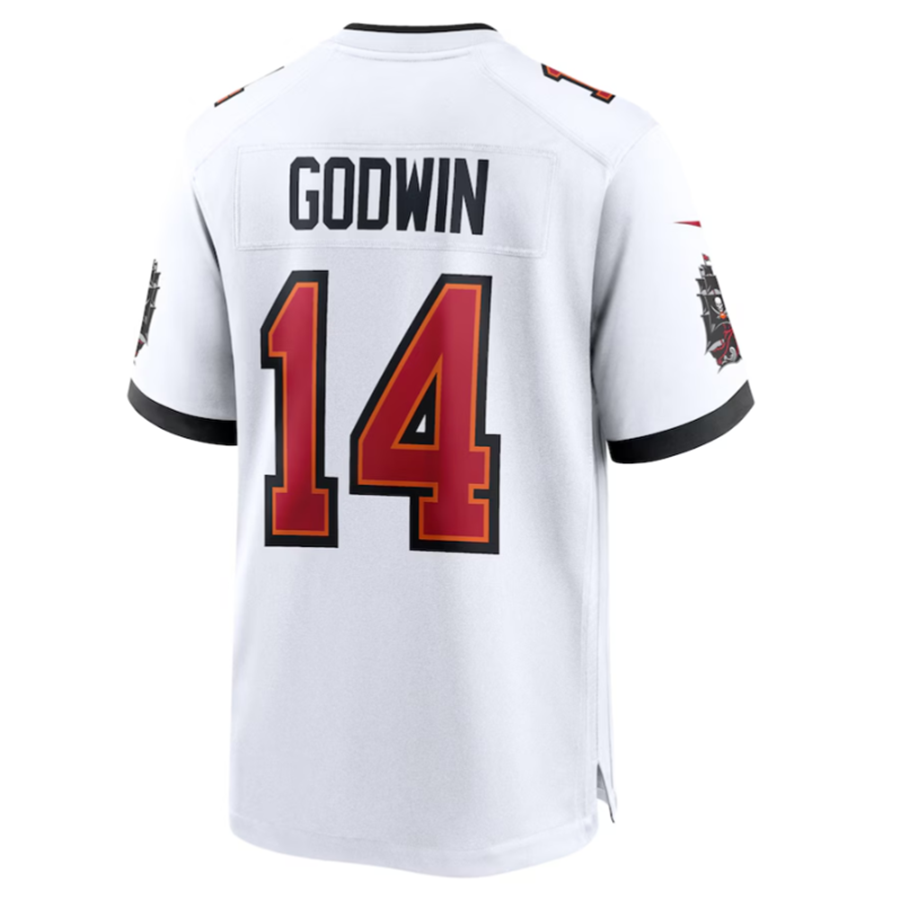#14 Chris Godwin Player TB.Buccaneers White Game Football Jerseys