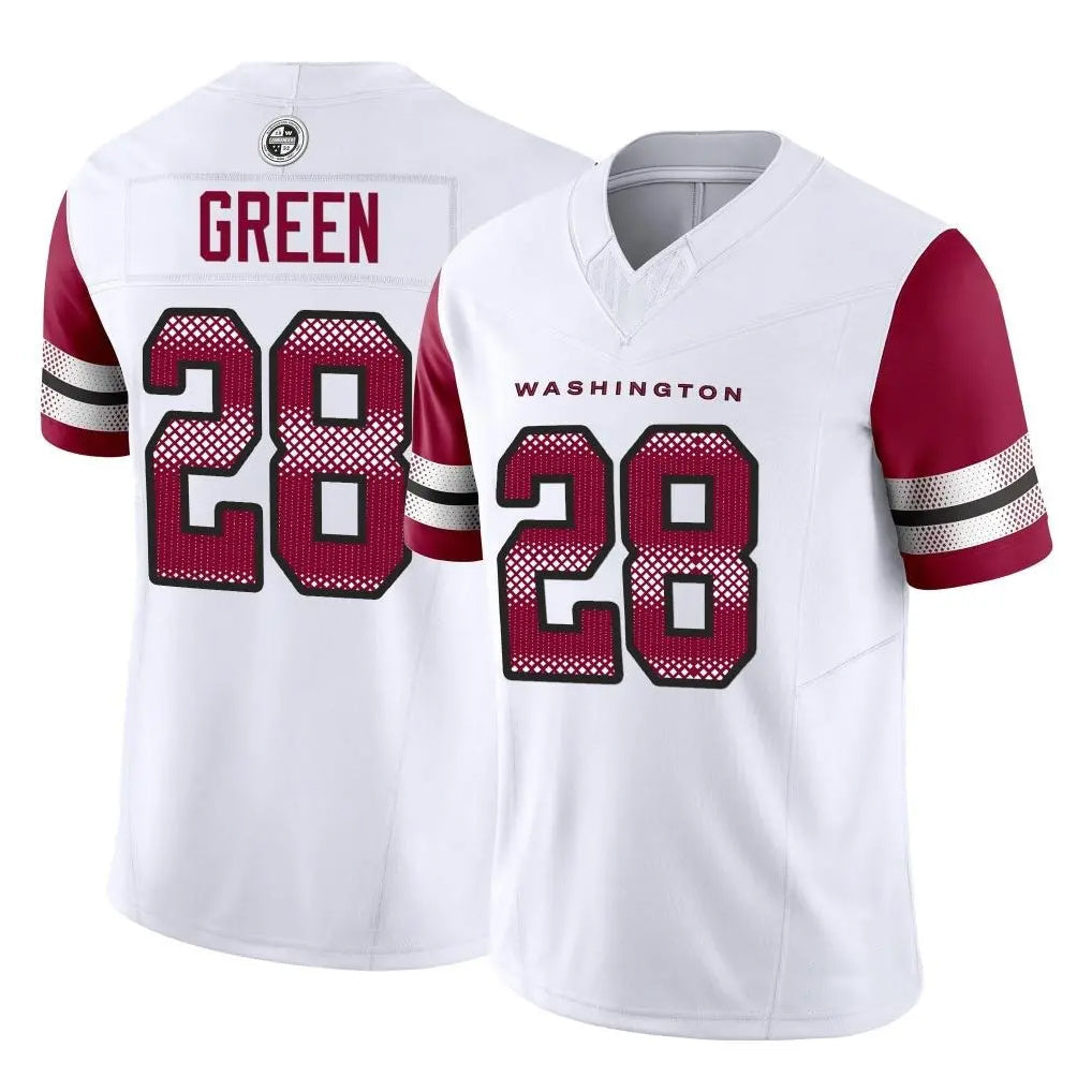 W.Commanders #28 Darrell Green Player White Vapor F.U.S.E. Limited Football Jerseys