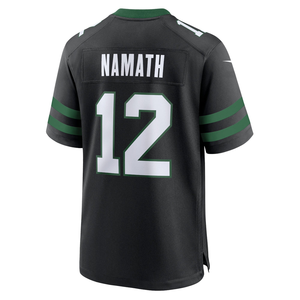 Joe Namath New York Jets Nike Alternate Retired   Game Jersey - Legacy Black