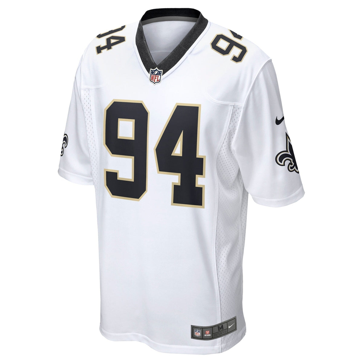 Cameron Jordan New Orleans Saints Nike  Game Jersey - White