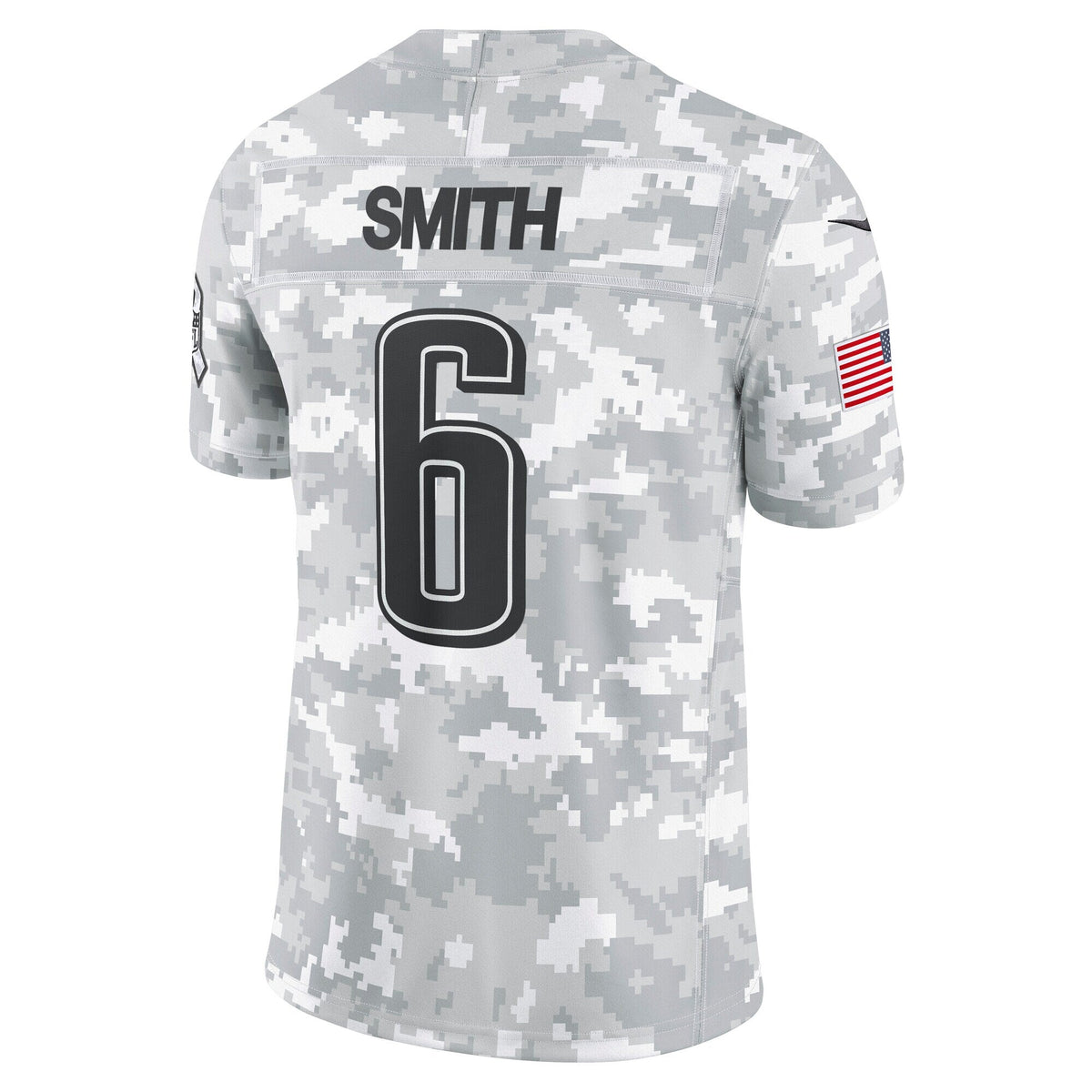 DeVonta Smith Philadelphia Eagles Nike 2024 Salute to Service Limited Jersey - Arctic Camo