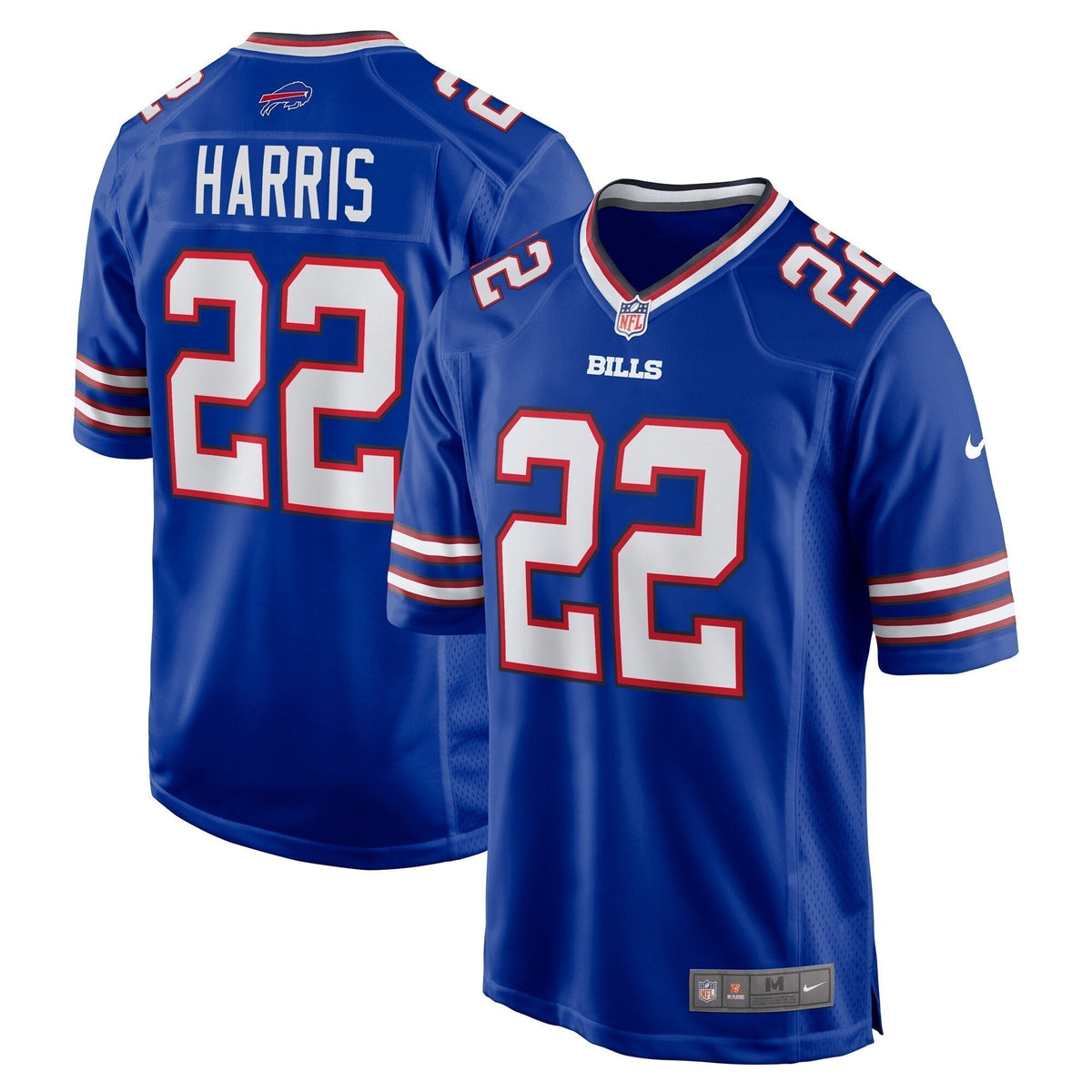 Damien Harris Buffalo Bills Nike Game   Jersey - Royal