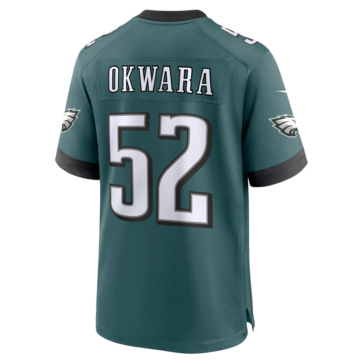 Julian Okwara Philadelphia Eagles Nike Game Jersey - Midnight Green