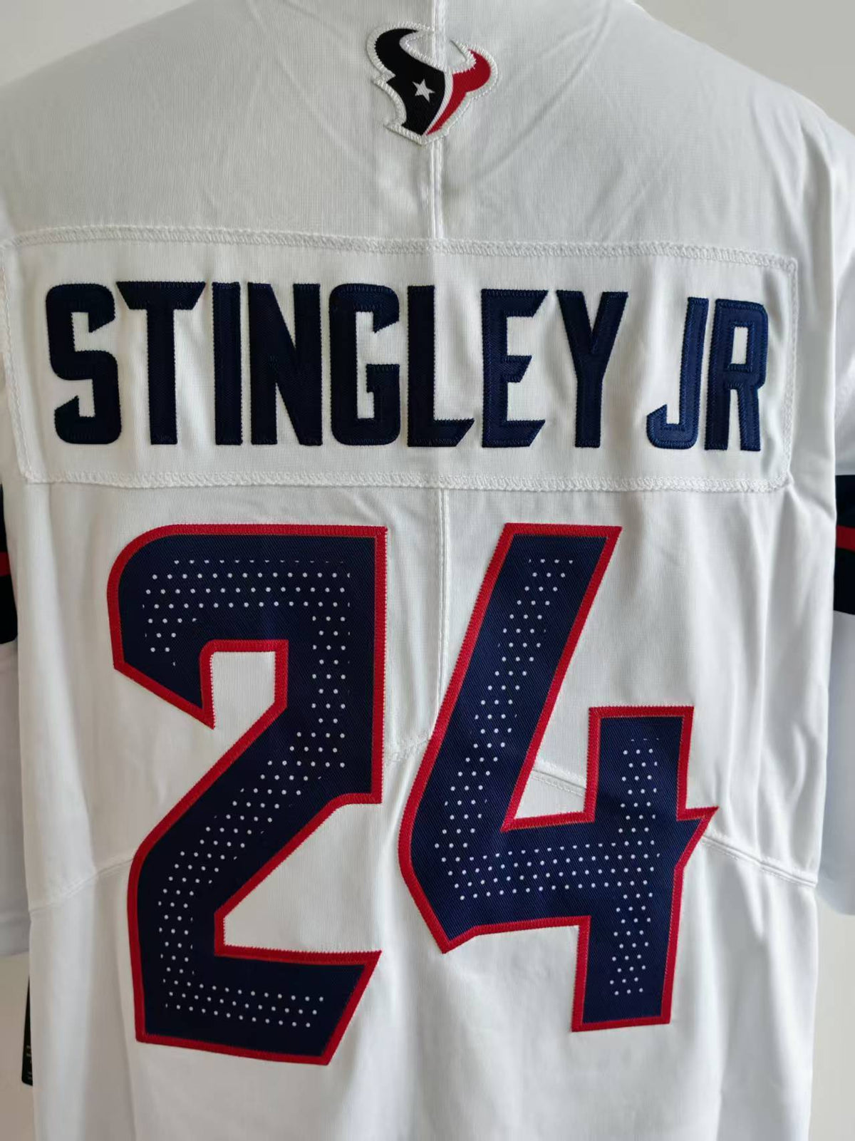 Men's Houston Texans Derek Stingley Jr. Jersey-White