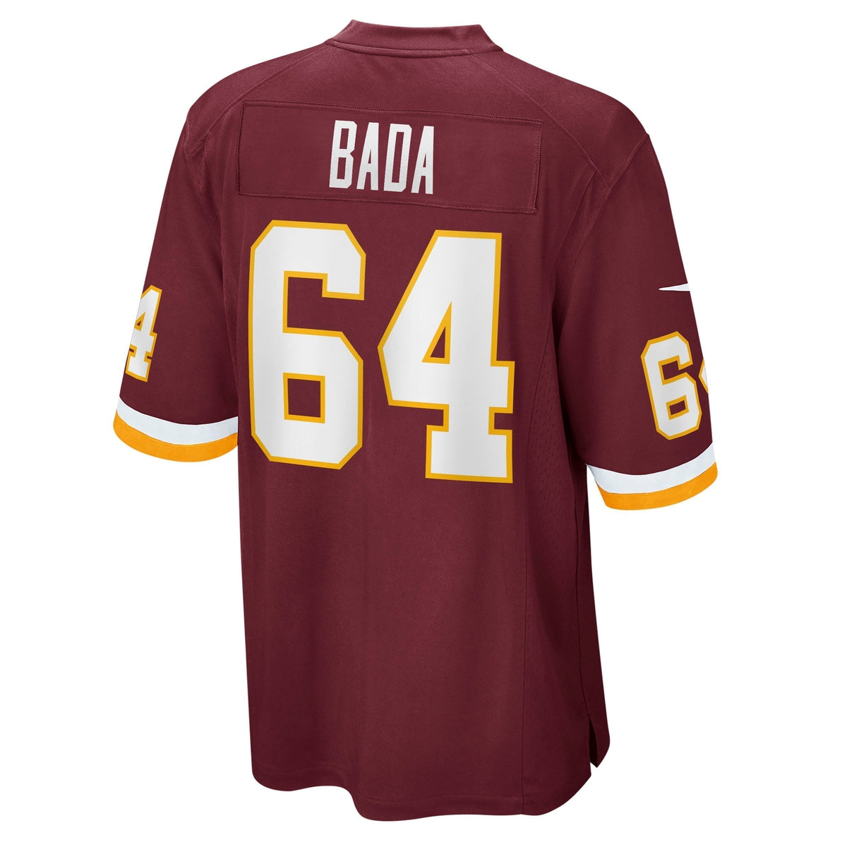 David Bada Washington Football Team Nike Game   Jersey - Burgundy