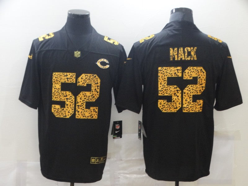 Men's Chicago Bears Khalil Mack #52 Black Player Game Jersey1