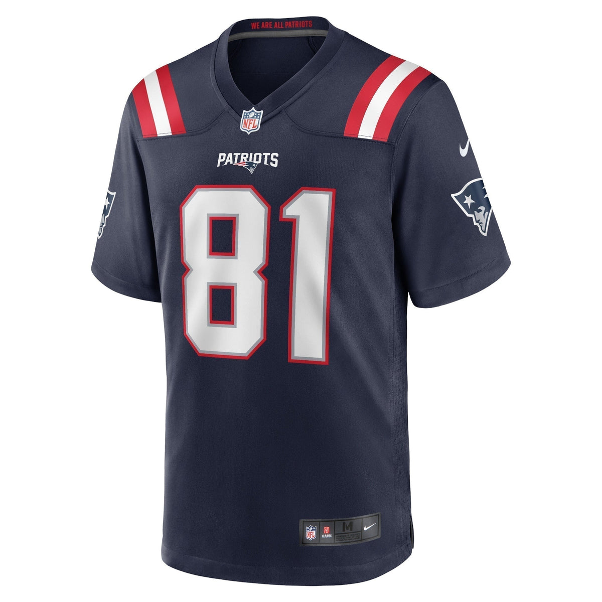 Jonnu Smith New England Patriots Nike Game Jersey - Navy