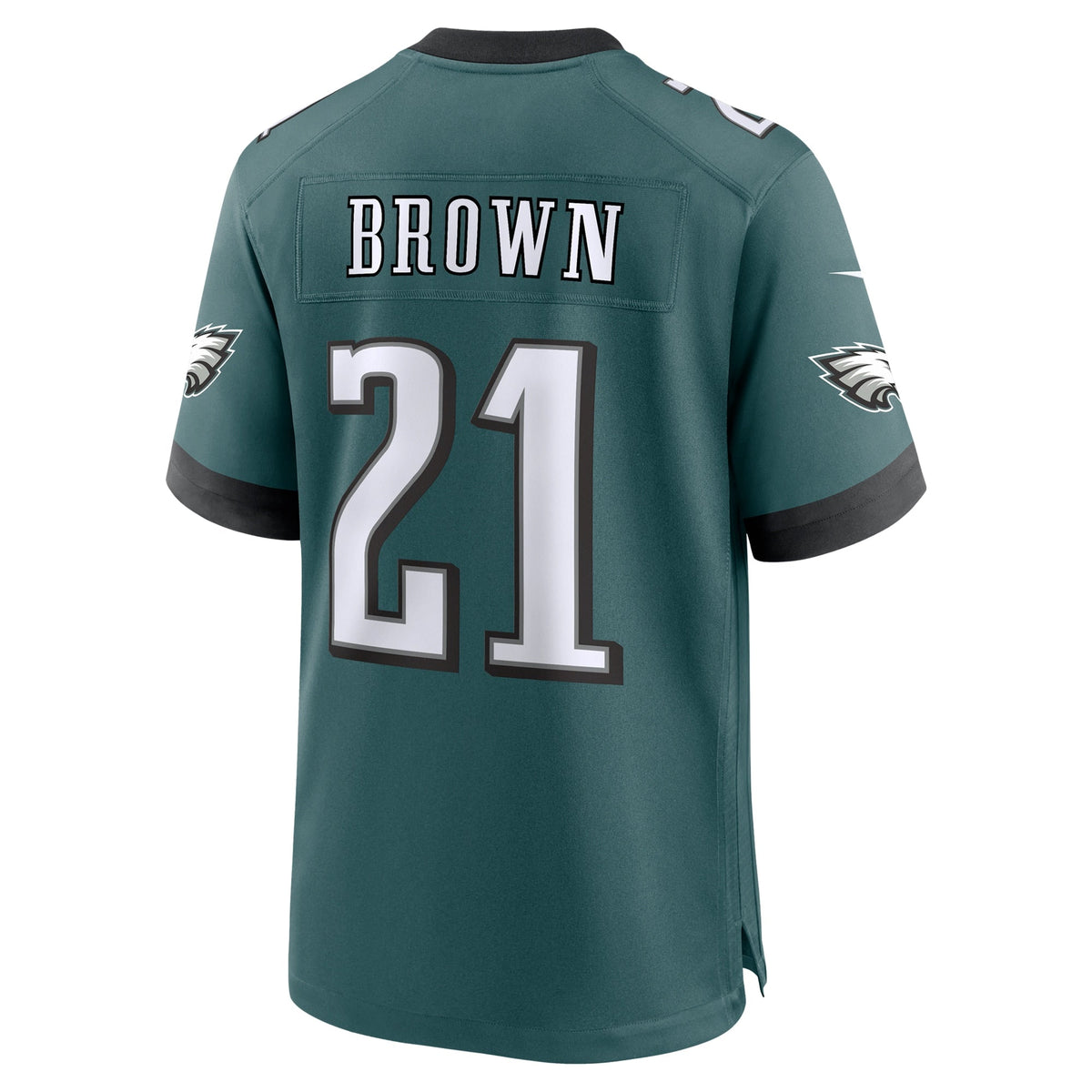 Sydney Brown Philadelphia Eagles Nike Team Game Jersey - Midnight Green