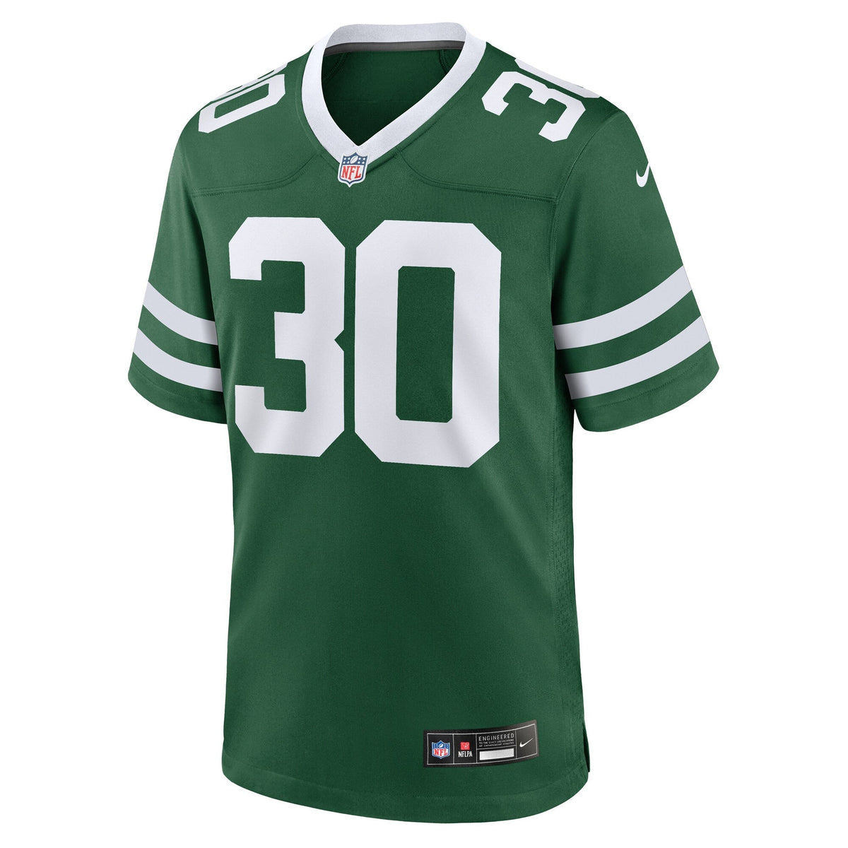 Michael Carter II New York Jets Nike Team Game Jersey - Legacy Green