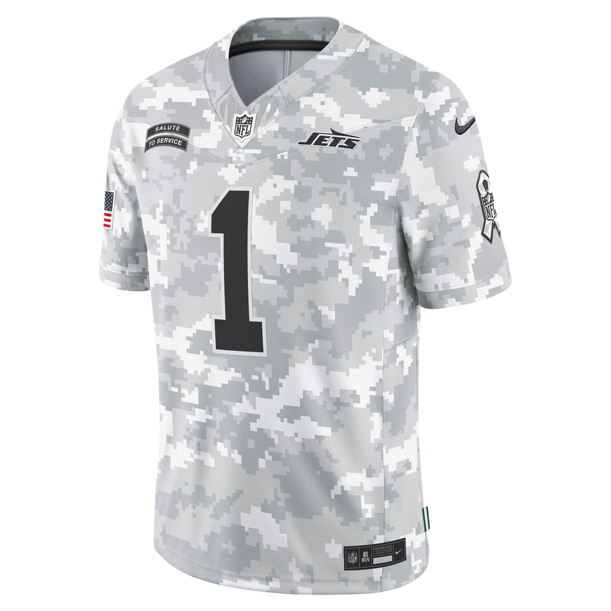 Sauce Gardner New York Jets Nike 2024 Salute to Service Limited Jersey - Arctic Camo