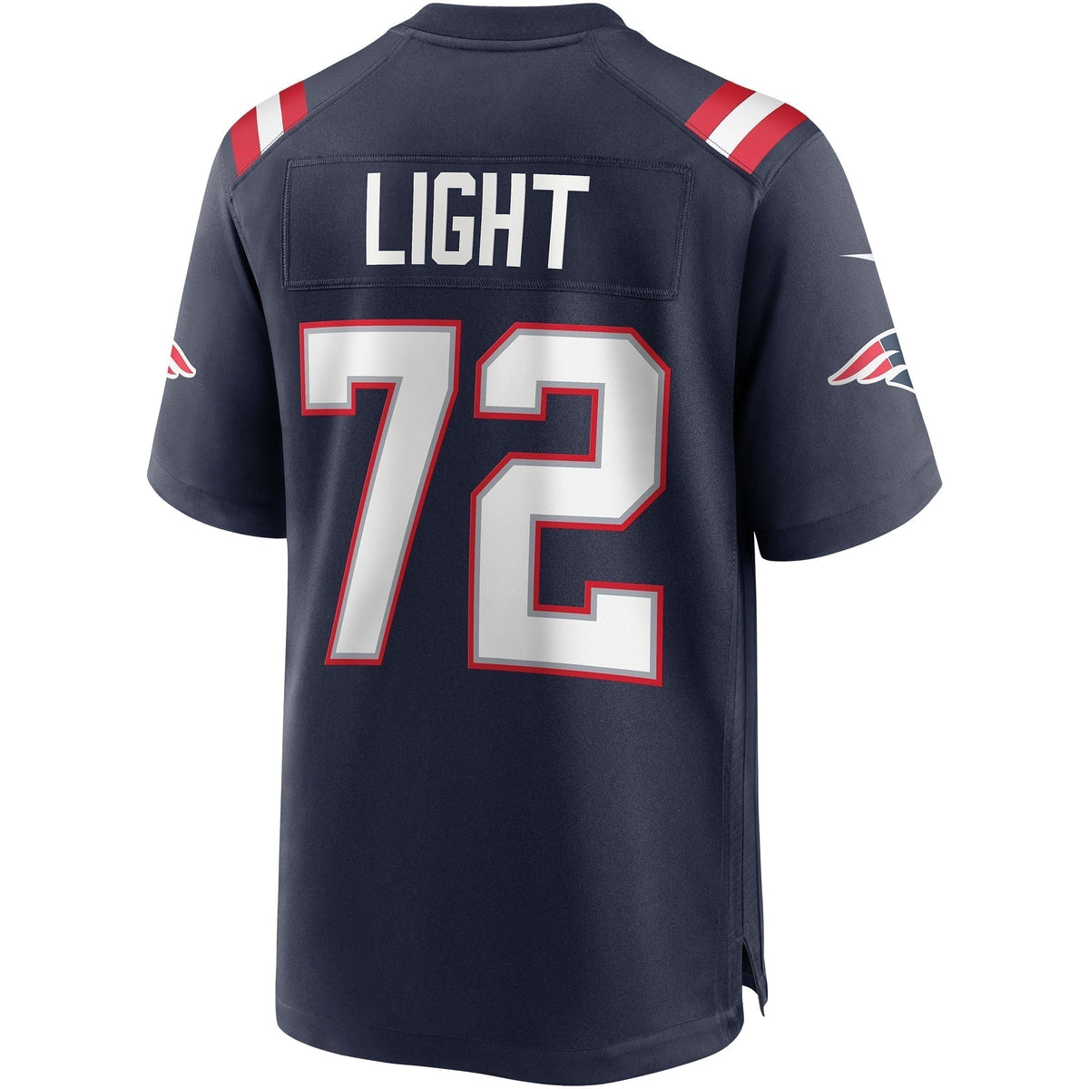 Matt Light New England Patriots Nike Game Retired   Jersey - Navy