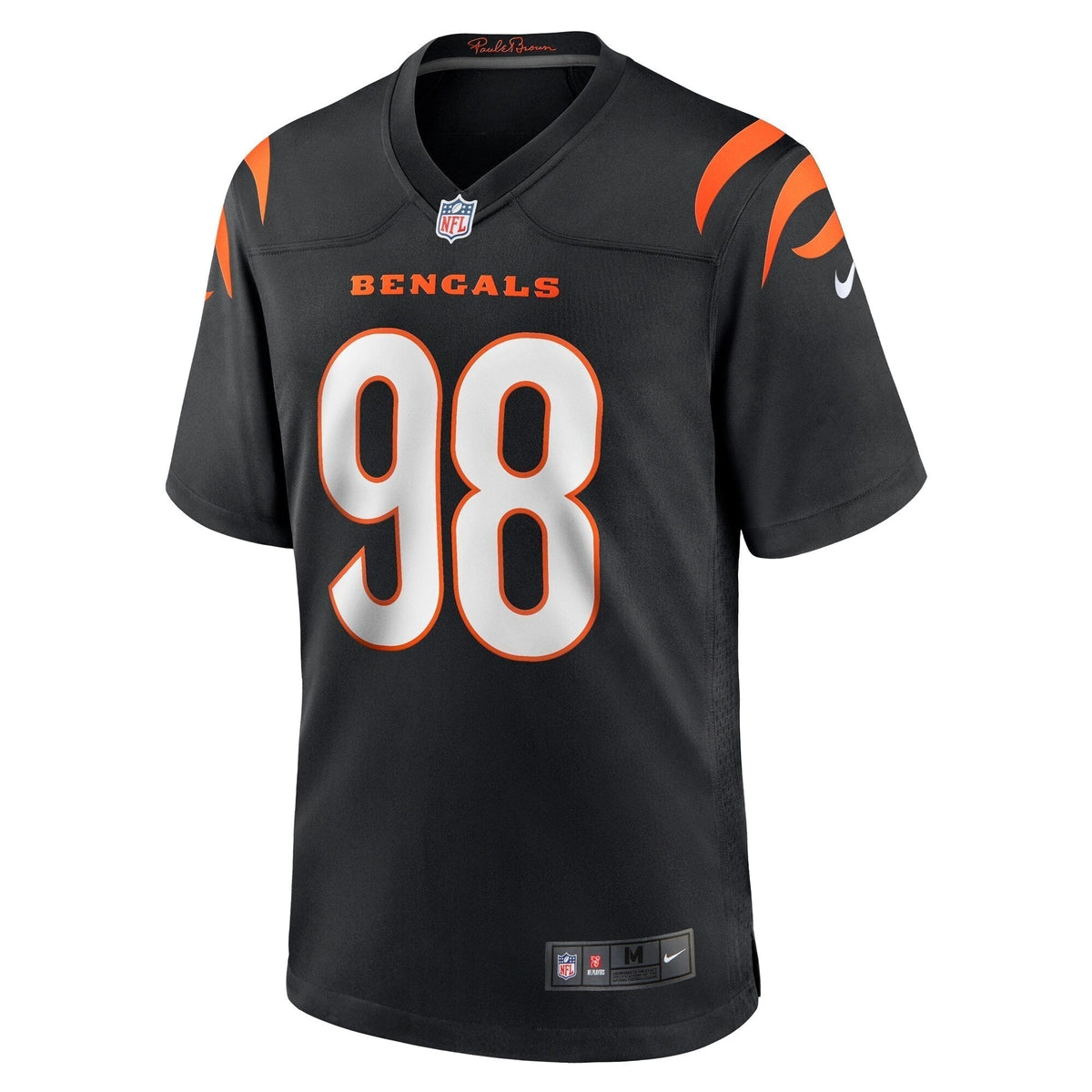 Sheldon Rankins Cincinnati Bengals Nike Game Jersey -  Black