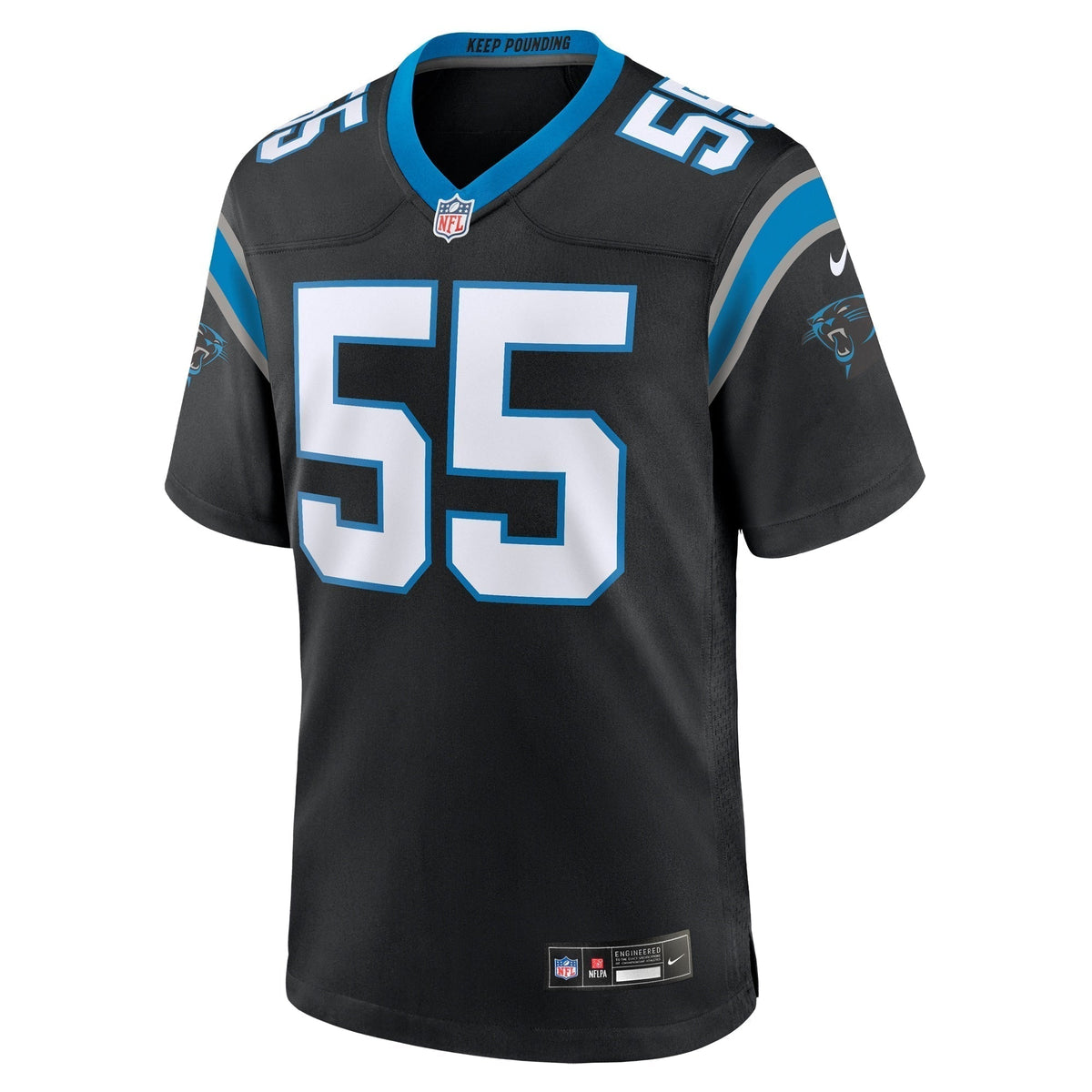 Blake Martinez Carolina Panthers Nike  Game Jersey -  Black