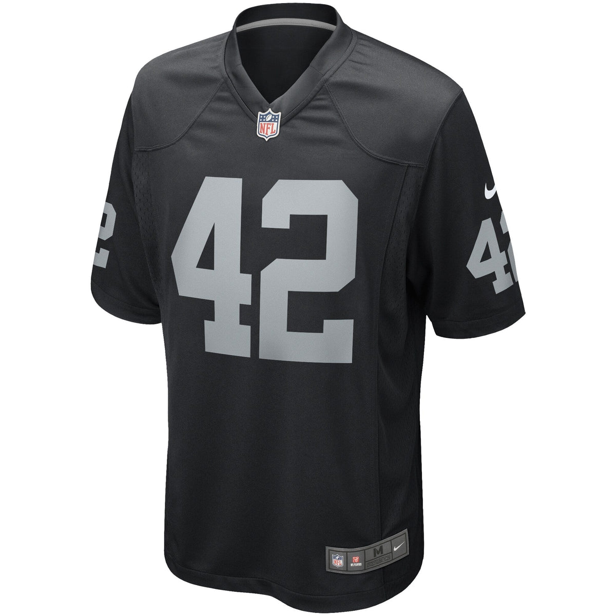 Ronnie Lott Las Vegas Raiders Nike Game Retired   Jersey - Black