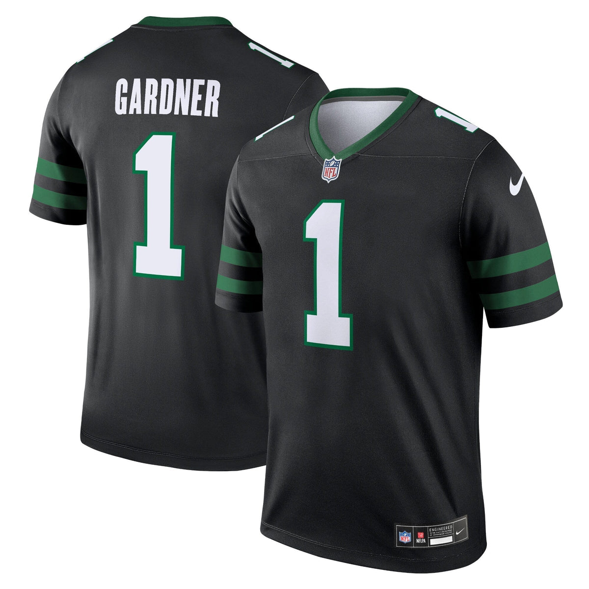 Ahmad Sauce Gardner New York Jets Nike Alternate Legend Jersey  - Legacy Black