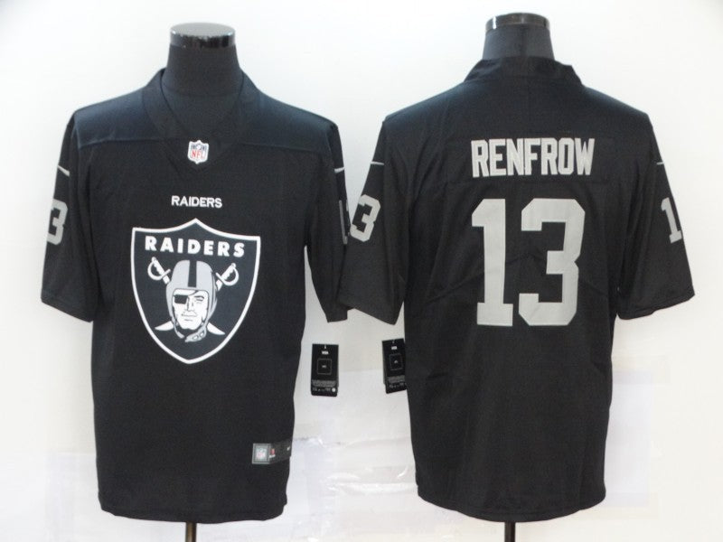 Men's Las Vegas Raiders Hunter Renfrow #13 Black Alternate Game Jersey1