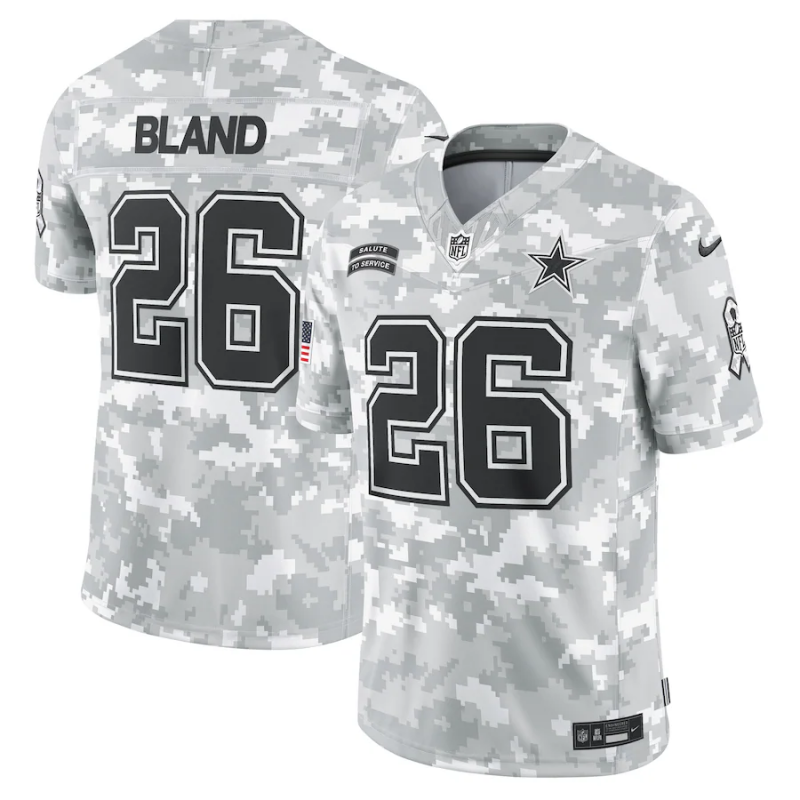 Men's Dallas Cowboys DaRon Bland #26 Arctic Camo 2024 Salute to Service Limited Jersey1